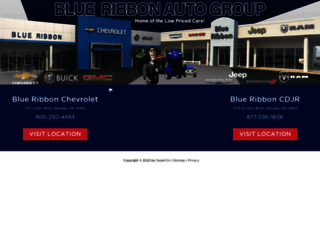 blueribbonautos.com screenshot