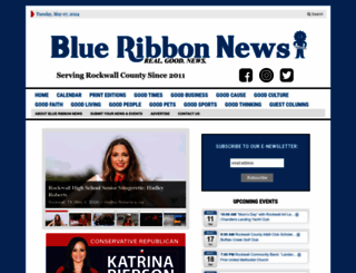 blueribbonnews.com screenshot
