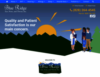 blueridge-ent.com screenshot