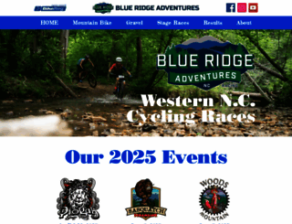 blueridgeadventures.net screenshot