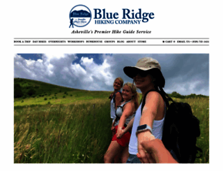 blueridgehikingco.com screenshot