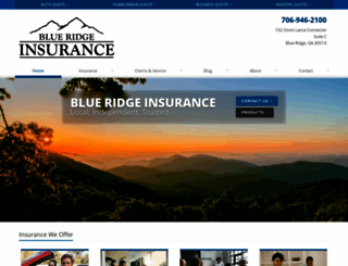 blueridgeins.net screenshot