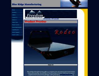 blueridgemfg.com screenshot