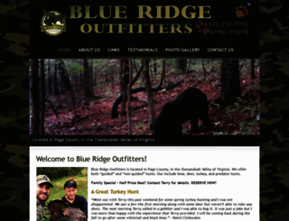 blueridgeoutfittersva.com screenshot
