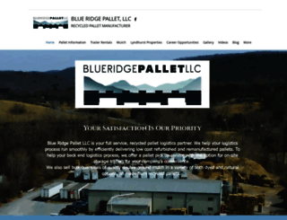 blueridgepallet.com screenshot