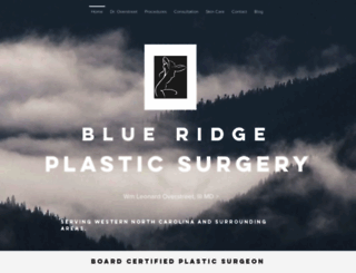 blueridgeplasticsurgery.com screenshot