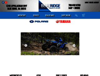 blueridgeyamaha.com screenshot