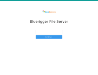 bluerigger.egnyte.com screenshot