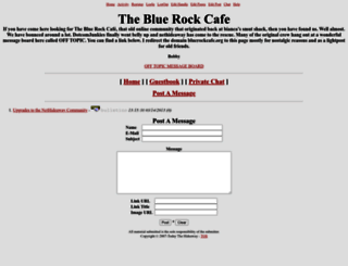 bluerockcafe.org screenshot