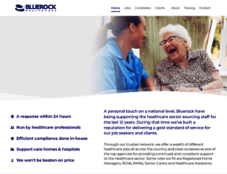 bluerockcare.com screenshot