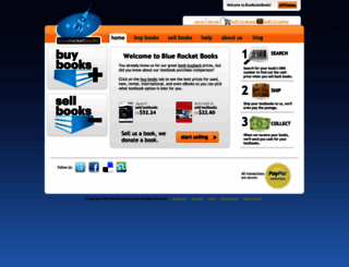 bluerocketbooks.com screenshot