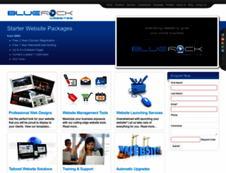 bluerockwebsites.com screenshot