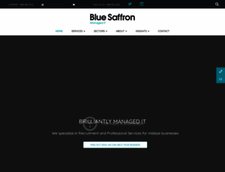 bluesaffron.com screenshot