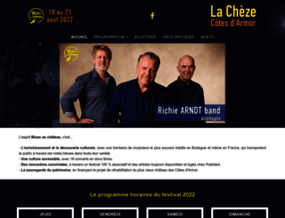 bluesauchateau.com screenshot