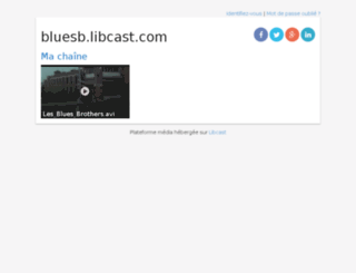 bluesb.libcast.com screenshot