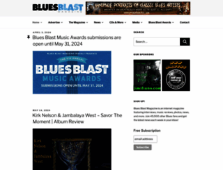 bluesblastmagazine.com screenshot