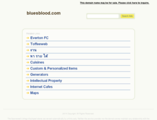 bluesblood.com screenshot