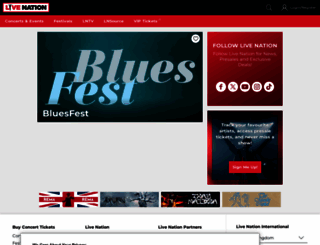 bluesfest.co.uk screenshot