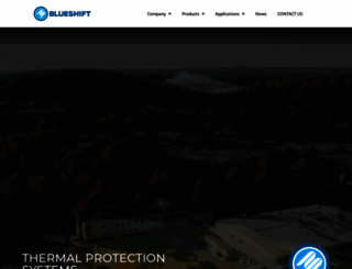 blueshiftmaterials.com screenshot