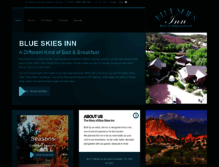 blueskiesinn.com screenshot