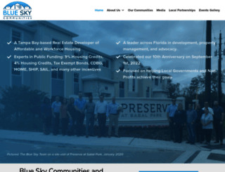 blueskycommunities.com screenshot