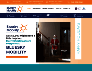 blueskymobility.com.au screenshot