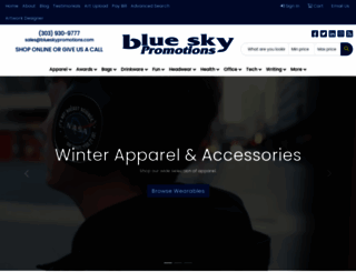 blueskypromotions.com screenshot