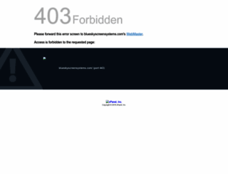 blueskyscreensystems.com screenshot