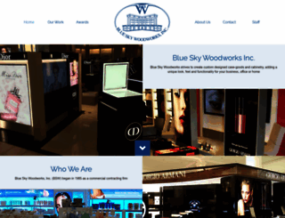 blueskywood.com screenshot