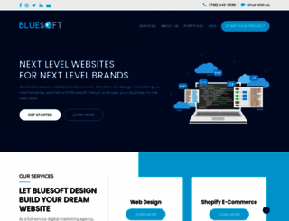 bluesoftdesign.com screenshot