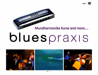 bluespraxis.ch screenshot