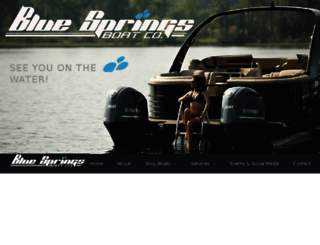 bluespringspontoons.com screenshot