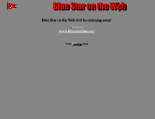 bluestarline.org screenshot
