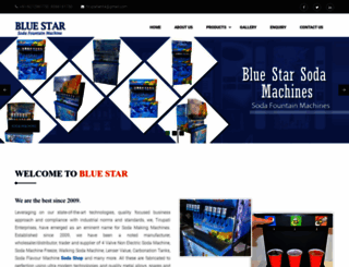 bluestarmachine.in screenshot