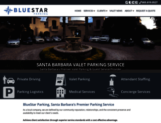 bluestarparking.com screenshot