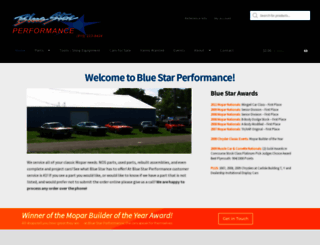 bluestarperformance.com screenshot