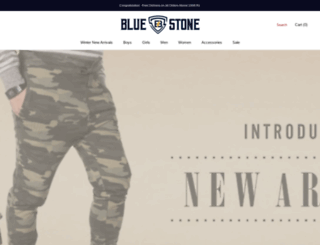 bluestoneclothing.com screenshot