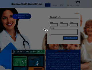 bluestonehealth.net screenshot