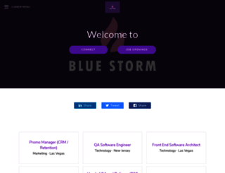 bluestorm.teamtailor.com screenshot