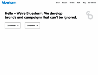 bluestormdesign.co.uk screenshot