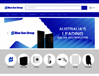 bluesun-group.com.au screenshot