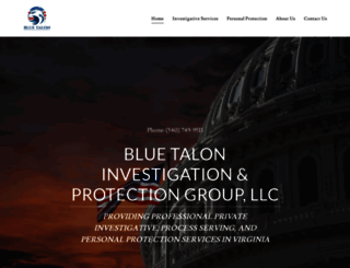 bluetaloninvestigation.com screenshot
