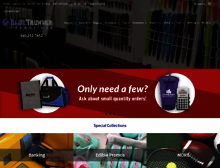 bluethunderpromo.com screenshot