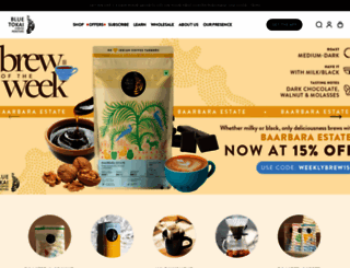 bluetokaicoffee.com screenshot