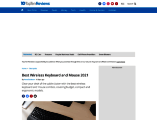 bluetooth-mouse-review.toptenreviews.com screenshot