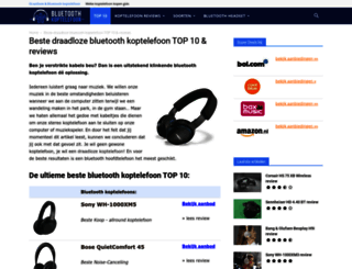 bluetoothkoptelefoon.com screenshot