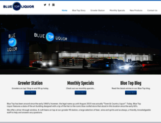 bluetopliquor.com screenshot
