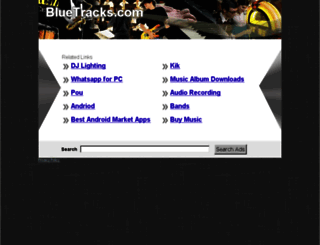 bluetracks.com screenshot