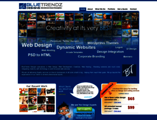 bluetrendzdesigns.com screenshot