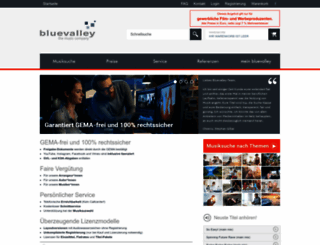bluevalley-filmmusik.de screenshot